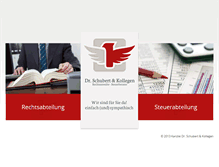Tablet Screenshot of kanzleias.de